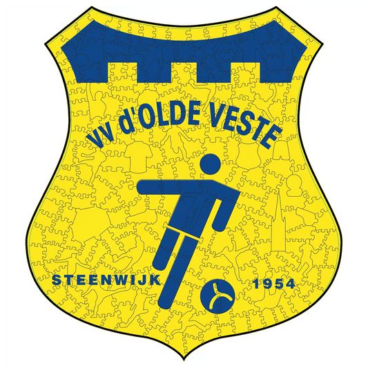 Voetbalpuzzel - vv 'd Olde Veste '54 Logo