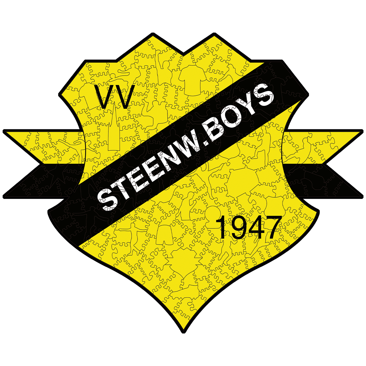 Voetbalpuzzel - vv Steenwijker Boys Logo